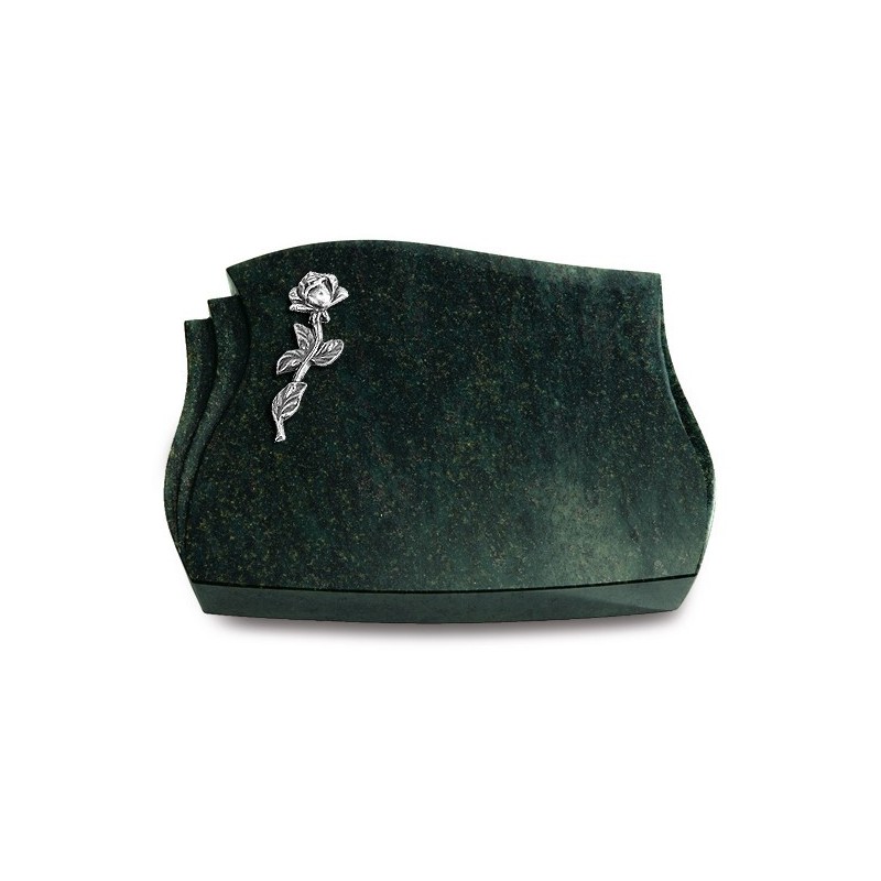 Grabstein Liberty/Tropical-Green Rose 7 (Alu)