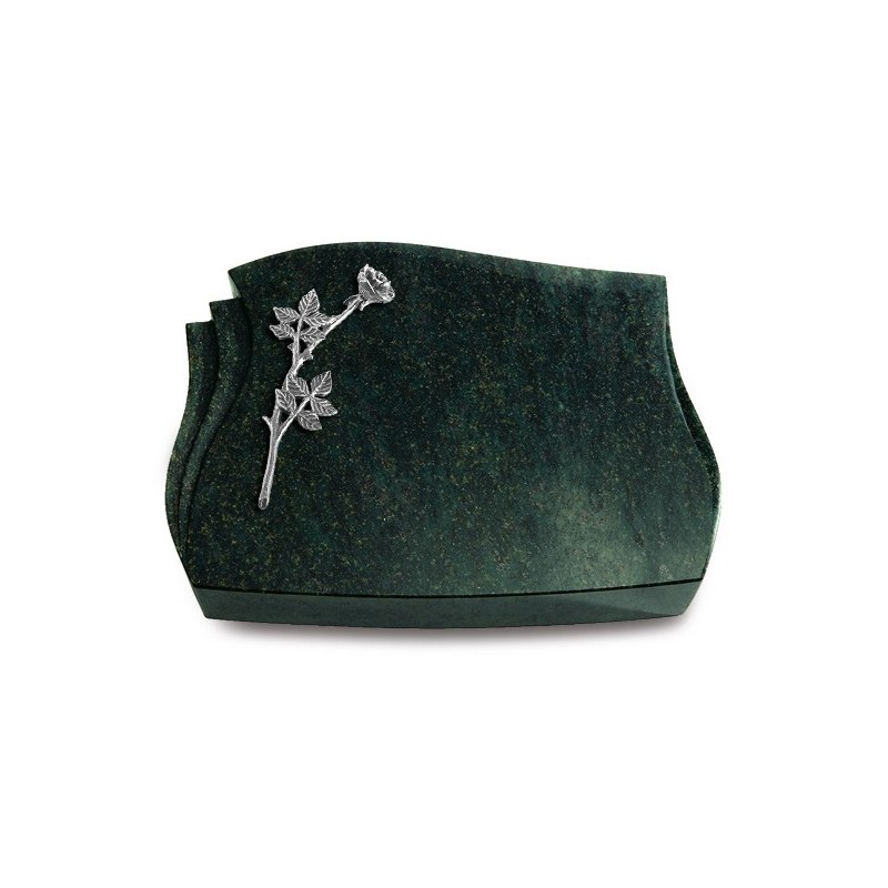 Grabstein Liberty/Tropical-Green Rose 9 (Alu)