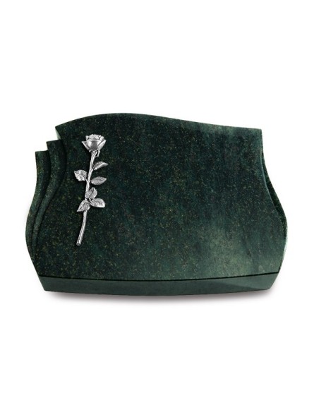 Grabstein Liberty/Tropical-Green Rose 12 (Alu)
