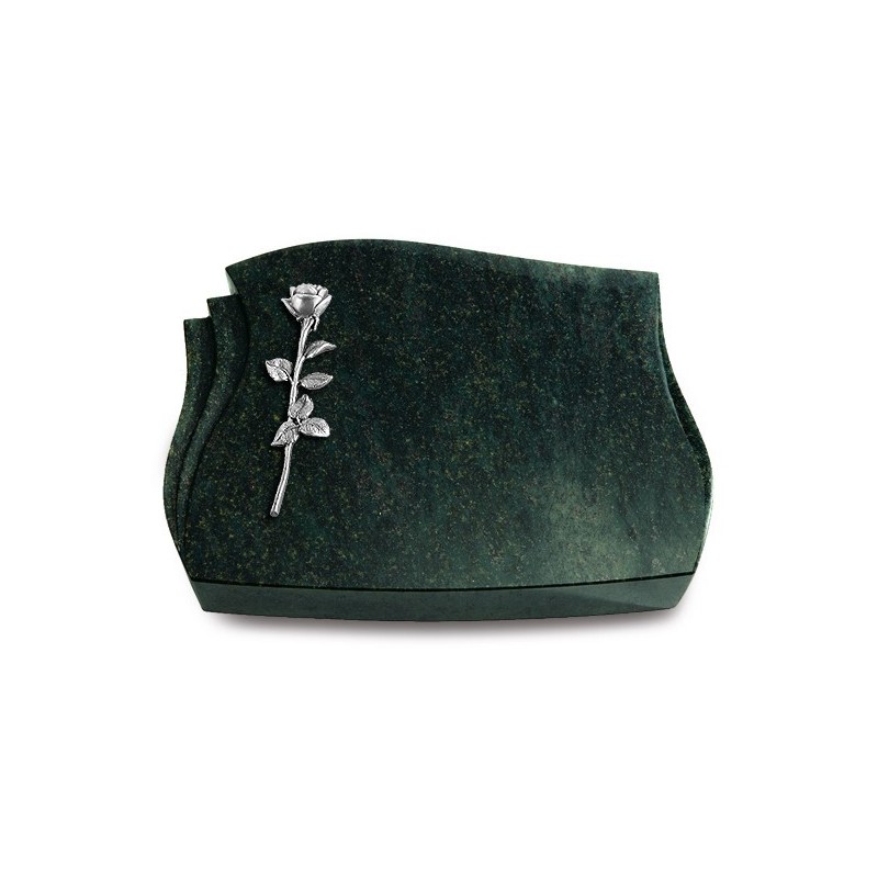 Grabstein Liberty/Tropical-Green Rose 12 (Alu)