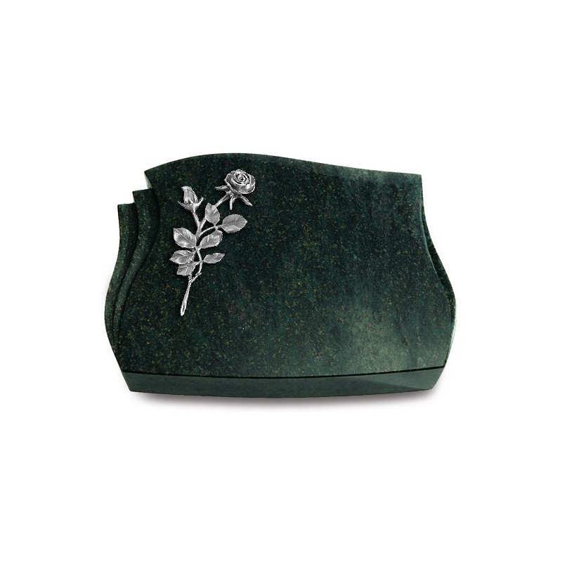 Grabstein Liberty/Tropical-Green Rose 13 (Alu)