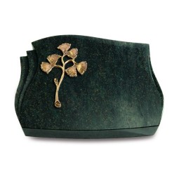 Grabstein Liberty/Tropical-Green Gingozweig 1 (Bronze)