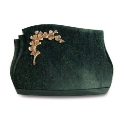 Grabstein Liberty/Tropical-Green Gingozweig 2 (Bronze)