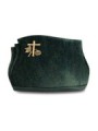Grabstein Liberty/Tropical-Green Kreuz 1 (Bronze)
