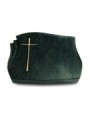 Grabstein Liberty/Tropical-Green Kreuz 2 (Bronze)