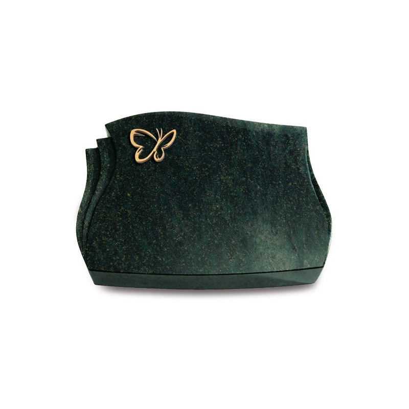 Grabstein Liberty/Tropical-Green Papillon (Bronze)