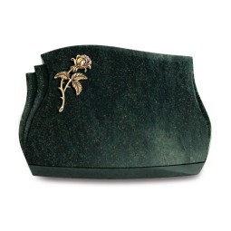 Grabstein Liberty/Tropical-Green Rose 2 (Bronze)