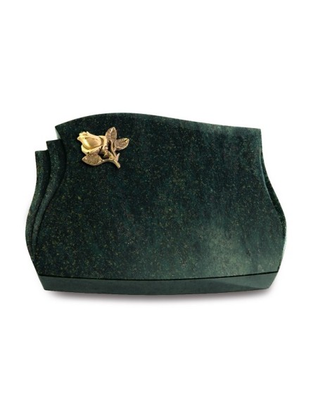 Grabstein Liberty/Tropical-Green Rose 3 (Bronze)