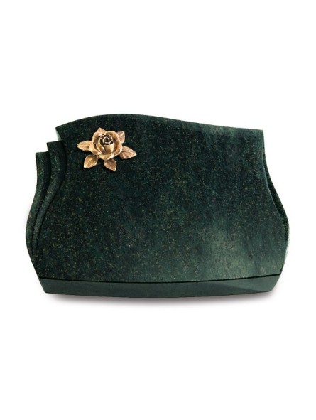 Grabstein Liberty/Tropical-Green Rose 4 (Bronze)