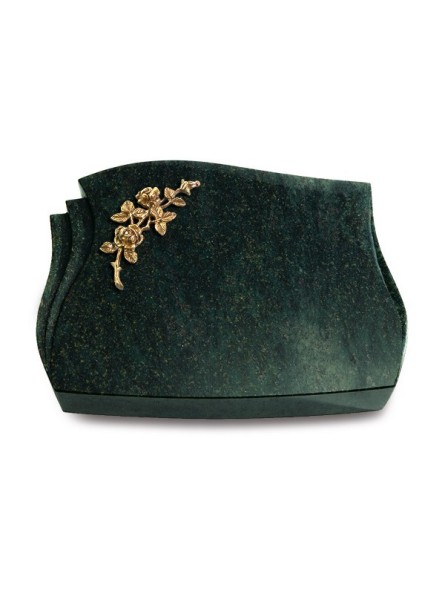 Grabstein Liberty/Tropical-Green Rose 5 (Bronze)