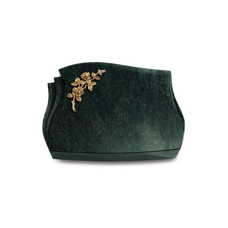 Grabstein Liberty/Tropical-Green Rose 5 (Bronze)