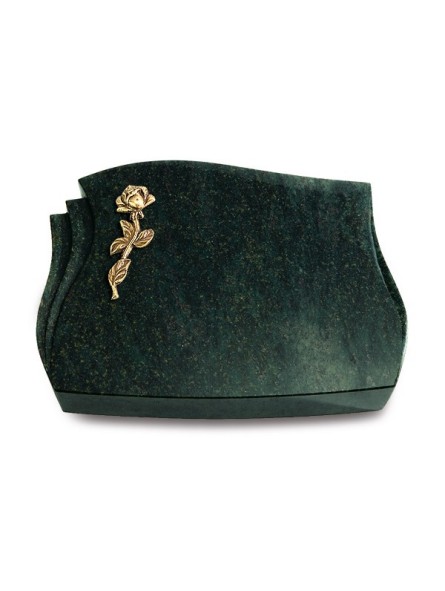 Grabstein Liberty/Tropical-Green Rose 7 (Bronze)