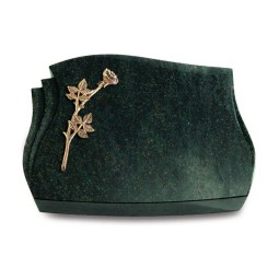 Grabstein Liberty/Tropical-Green Rose 9 (Bronze)