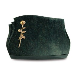 Grabstein Liberty/Tropical-Green Rose 12 (Bronze)