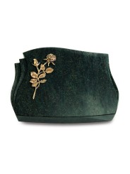 Grabstein Liberty/Tropical-Green Rose 13 (Bronze)