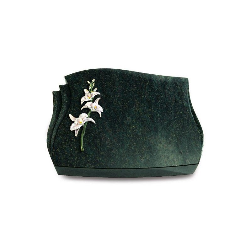 Grabstein Liberty/Tropical-Green Orchidee (Color)