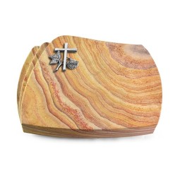 Grabstein Paris/Rainbow Kreuz 1 (Alu)