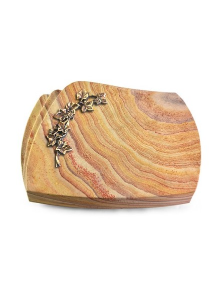 Grabstein Paris/Rainbow Efeu (Bronze)