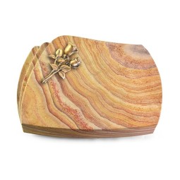 Grabstein Paris/Rainbow Rose 11 (Bronze)