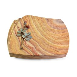 Grabstein Paris/Rainbow Rose 5 (Color)