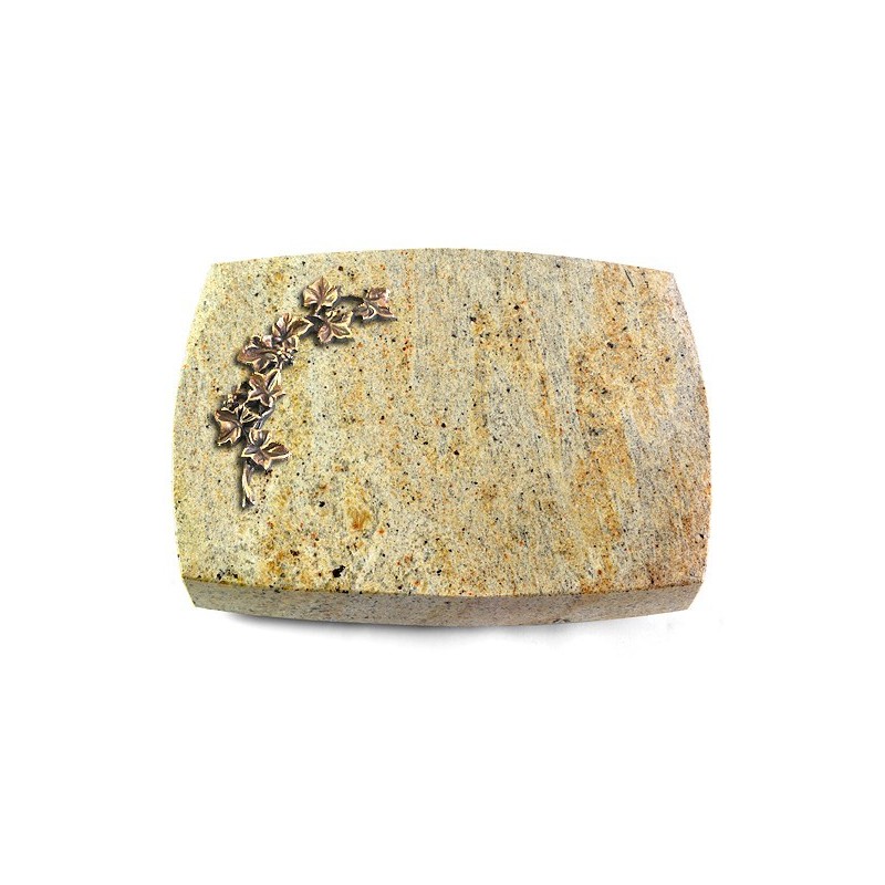 Grabstein Roma/New-Kashmir Efeu (Bronze)