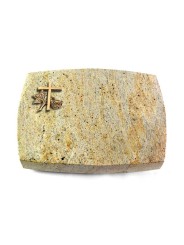 Grabstein Roma/New-Kashmir Kreuz 1 (Bronze)