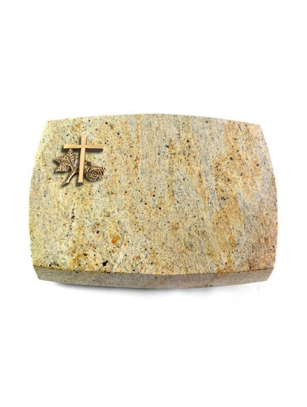 Grabstein Roma/New-Kashmir Kreuz 1 (Bronze)