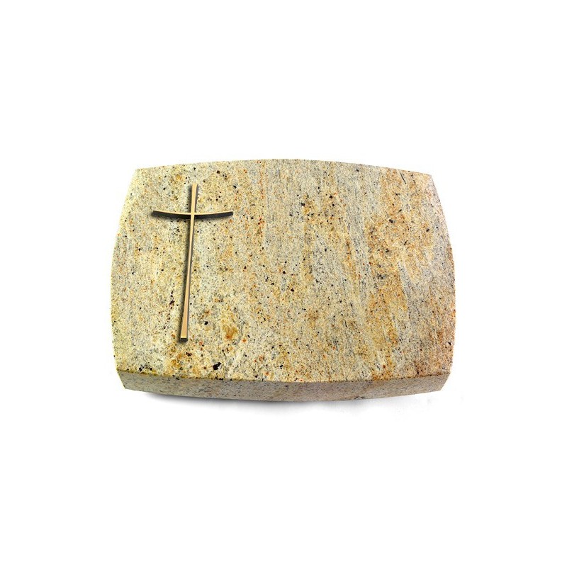 Grabstein Roma/New-Kashmir Kreuz 2 (Bronze)