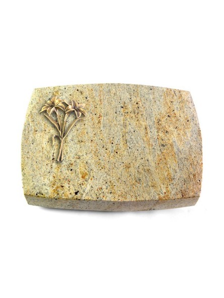 Grabstein Roma/New-Kashmir Lilie (Bronze)