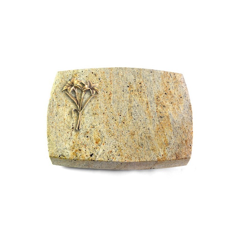 Grabstein Roma/New-Kashmir Lilie (Bronze)