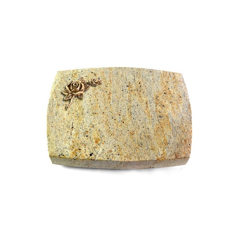 Grabstein Roma/New-Kashmir Rose 1 (Bronze)