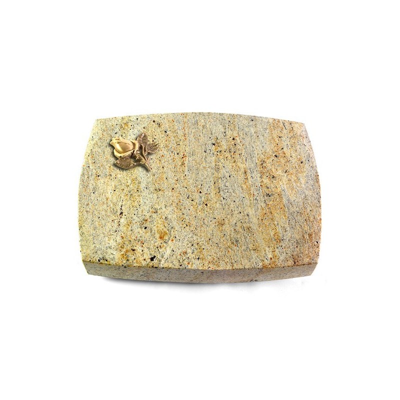 Grabstein Roma/New-Kashmir Rose 3 (Bronze)