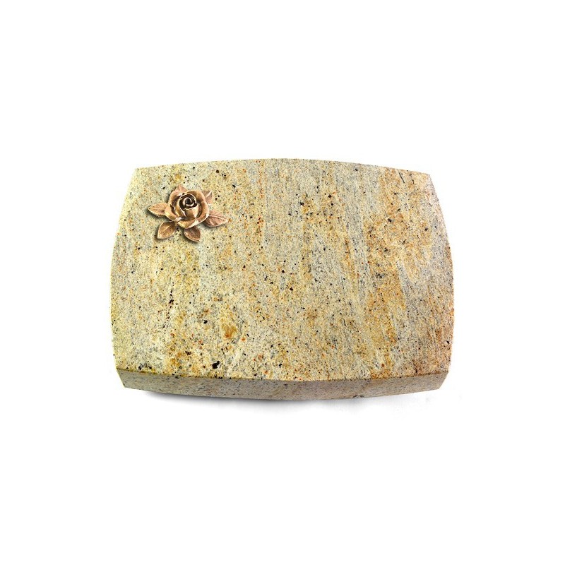 Grabstein Roma/New-Kashmir Rose 4 (Bronze)