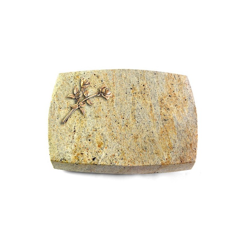 Grabstein Roma/New-Kashmir Rose 10 (Bronze)