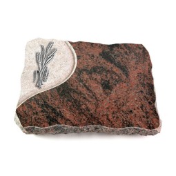 Grabplatte Aruba Folio Ähren 1 (Alu)