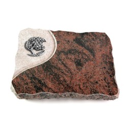 Grabplatte Aruba Folio Baum 1 (Alu)