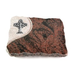 Grabplatte Aruba Folio Baum 2 (Alu)