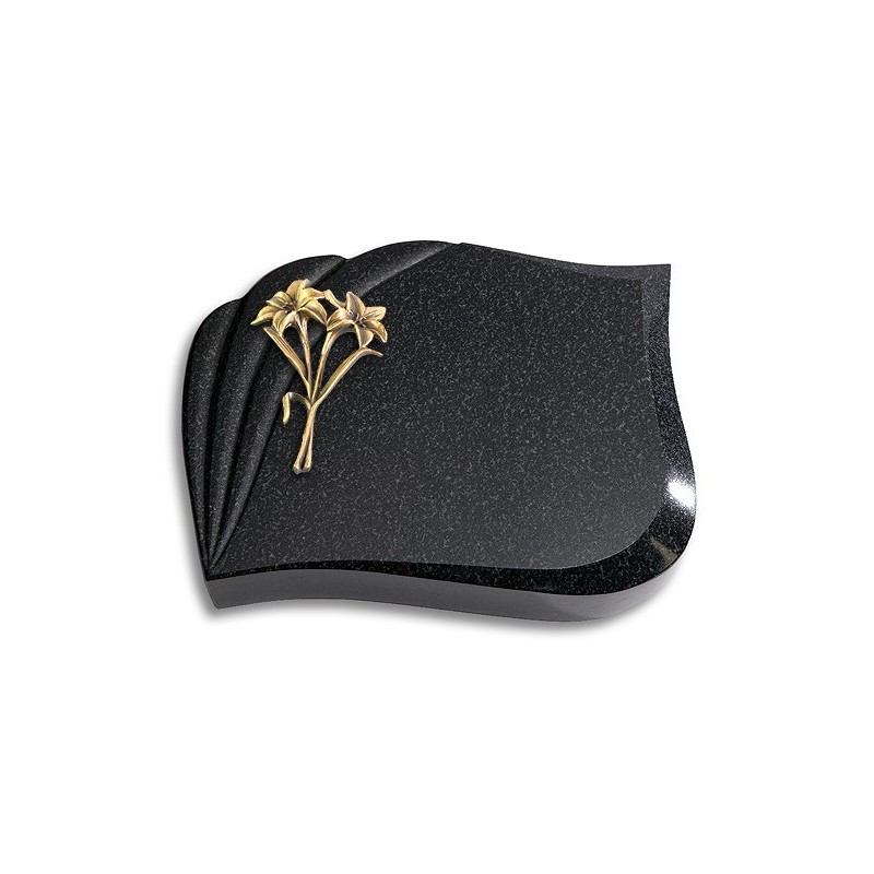 Grabstein Eterna/Indisch-Impala Lilie (Bronze)
