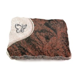 Grabplatte Aruba Folio Papillon (Alu)