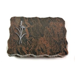 Grabplatte Barap Pure Lilienzweig (Alu)