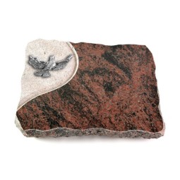 Grabplatte Aruba Folio Taube (Alu)