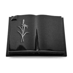 Grabbuch Livre Auris/Indisch-Black Lilienzweig (Alu)