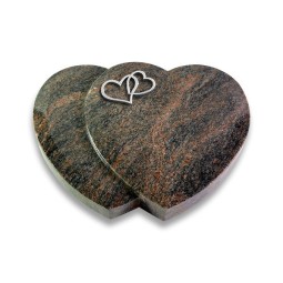 Grabstein Amoureux/Himalaya Herzen (Alu)