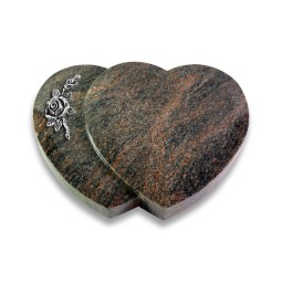 Grabstein Amoureux/Himalaya Rose 1 (Alu)