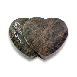 Grabstein Amoureux/Himalaya Rose 2 (Alu)