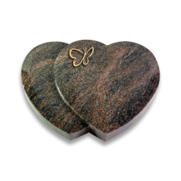 Grabstein Amoureux/Himalaya Papillon (Bronze)