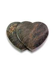 Grabstein Amoureux/Himalaya Rose 1 (Bronze)