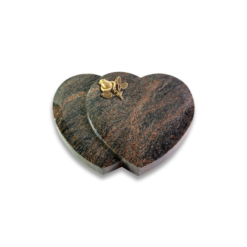 Grabstein Amoureux/Himalaya Rose 3 (Bronze)