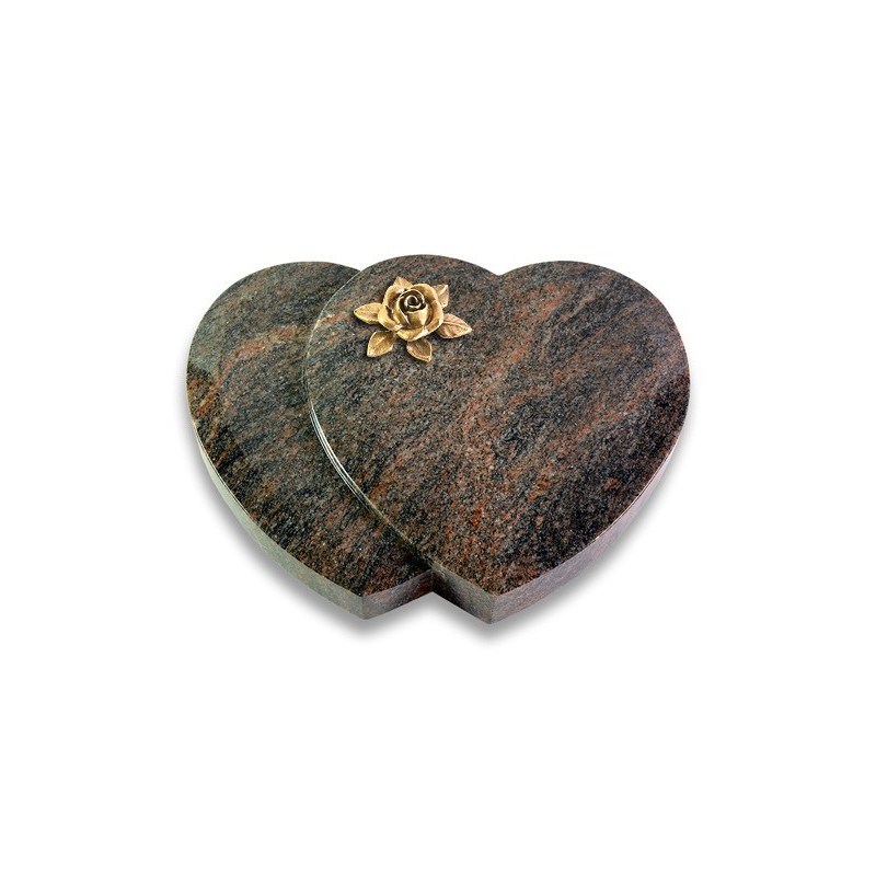 Grabstein Amoureux/Himalaya Rose 4 (Bronze)