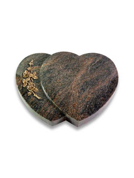 Grabstein Amoureux/Himalaya Rose 5 (Bronze)